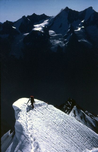 Weisshorn ridge