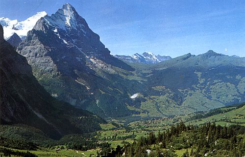 Eiger and Grindelwald.