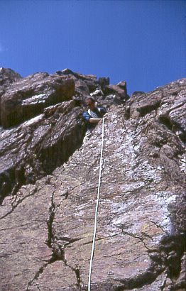 Werner Perren on the Riffelhorn.