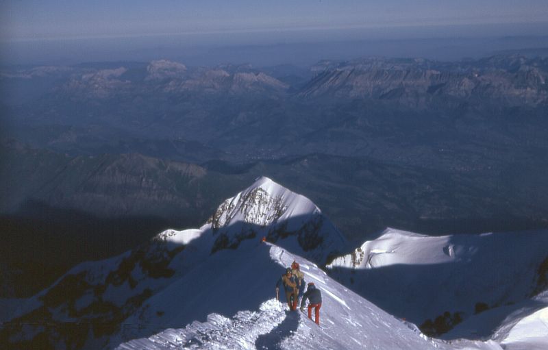 Dôme de Goûter, Aiguille de Bionassay