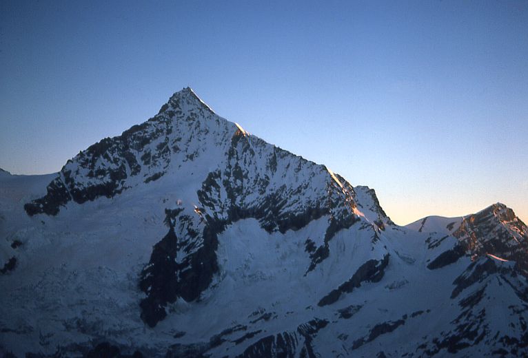 Weisshorn at dawn