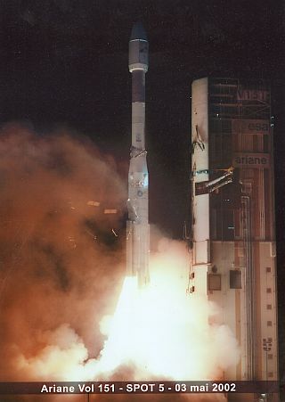First flight of Ariane 4.