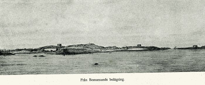 Från Bomarsunds belägring.