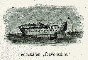 Tredäckare "Devonshire".