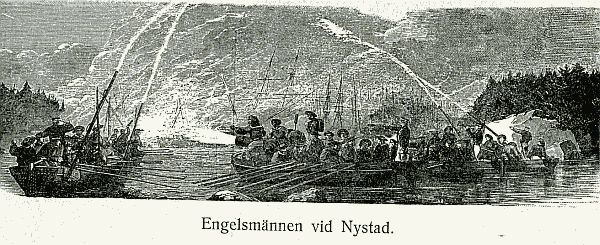 Engelsmännen vid Nystad.