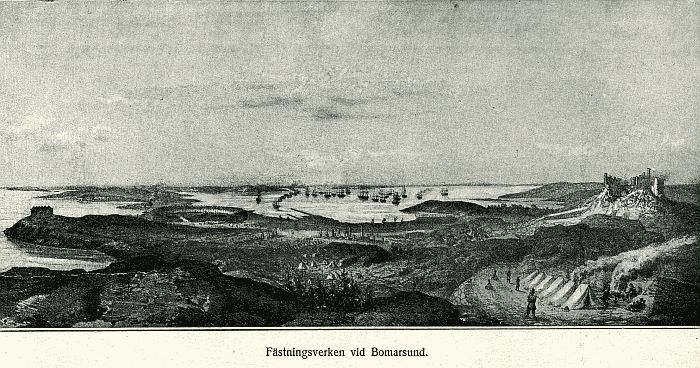 Fästningsverken vid Bomarsund.