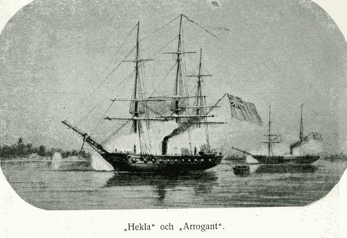 Hekla och Arrogant.