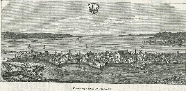 Venersborg i slutet af 1600-talet